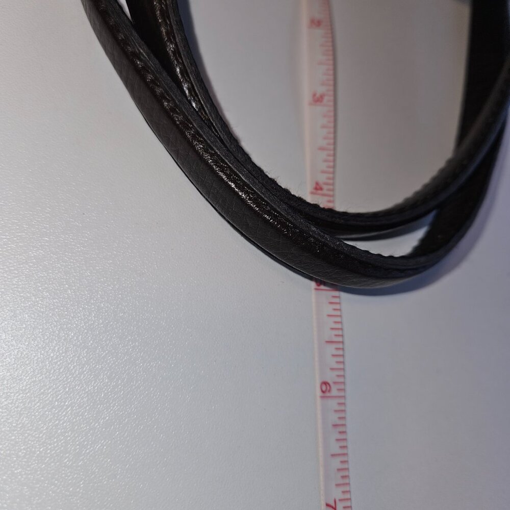 Madewell Top Handle/Crossbody Chocolate Brown Leather Bag - Picture 4 of 15
